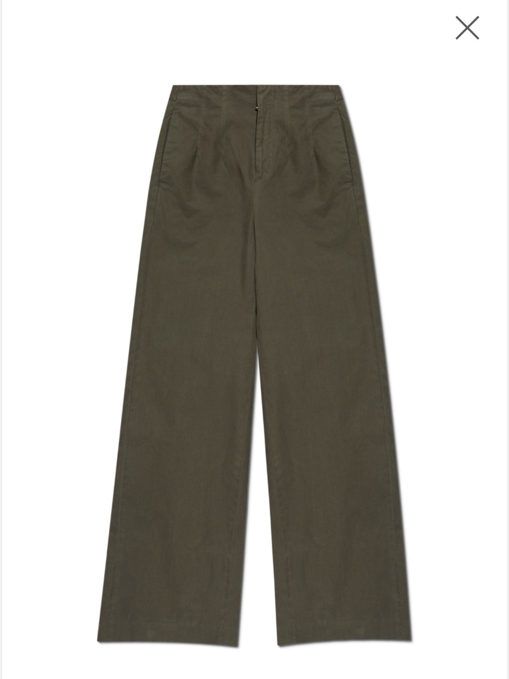 rag & bone Army Kiana Pant in Olive Green